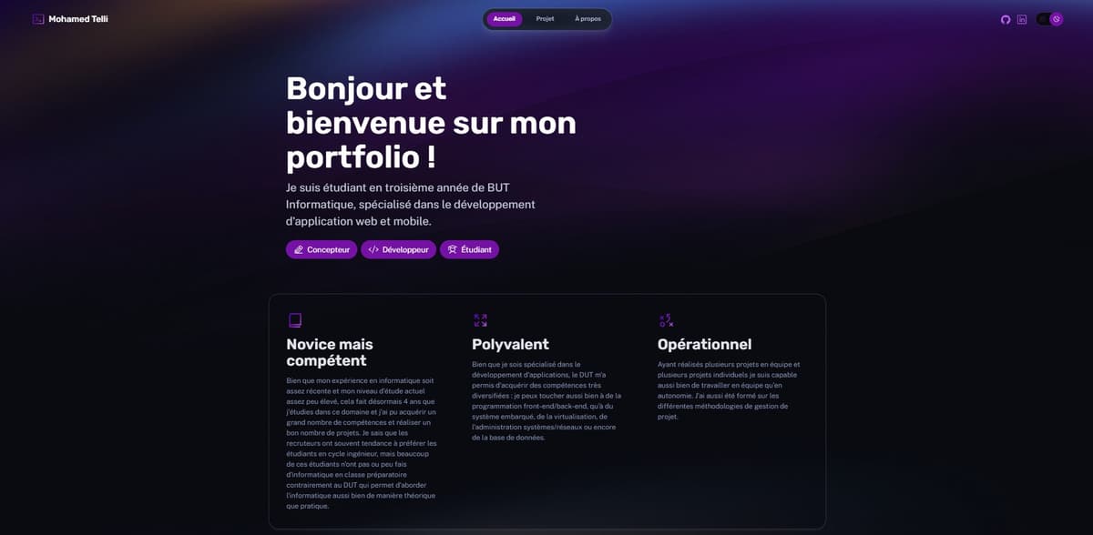Ancien Portfolio